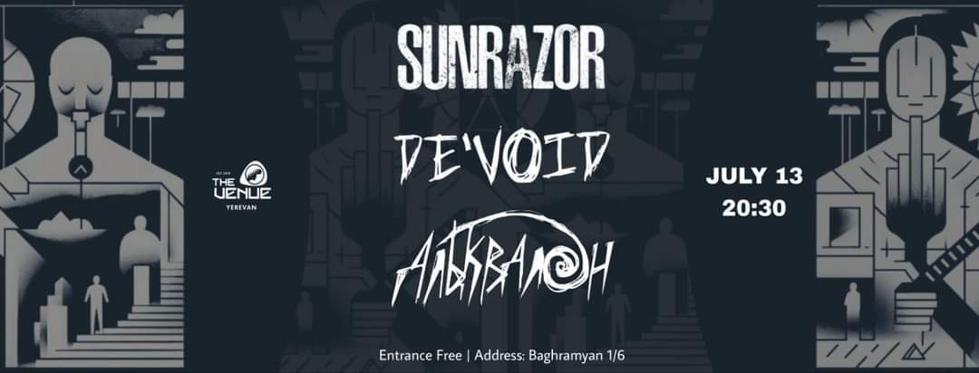 De'Void x Sunrazor x Alkvalon live at the Venue!
