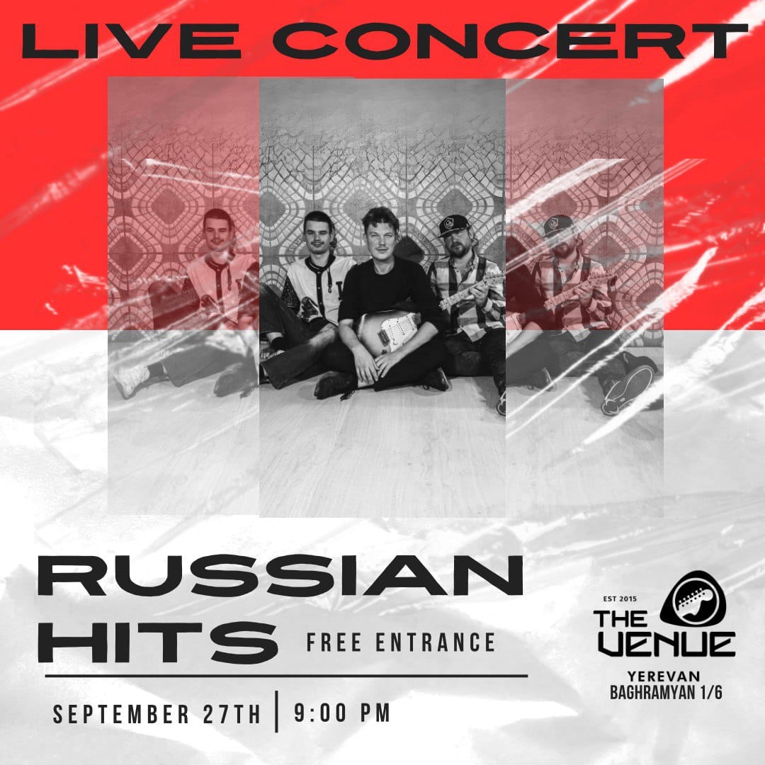 Russian Hits Live at The Venue with One Day Band