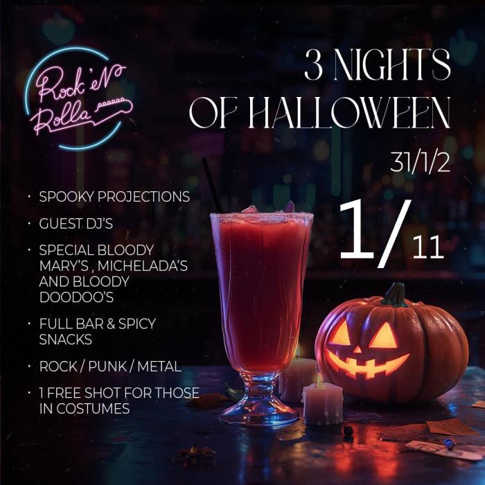 3 Nights Of Halloween  (01/11)