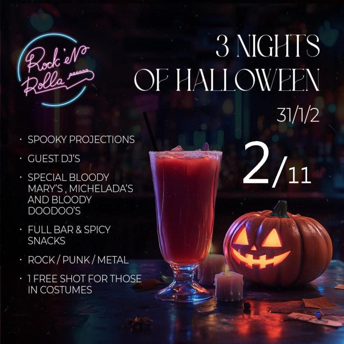 3 Nights Of Halloween  (02/11)