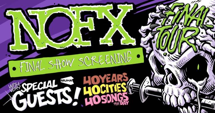 Nofx  lecture and movie screening