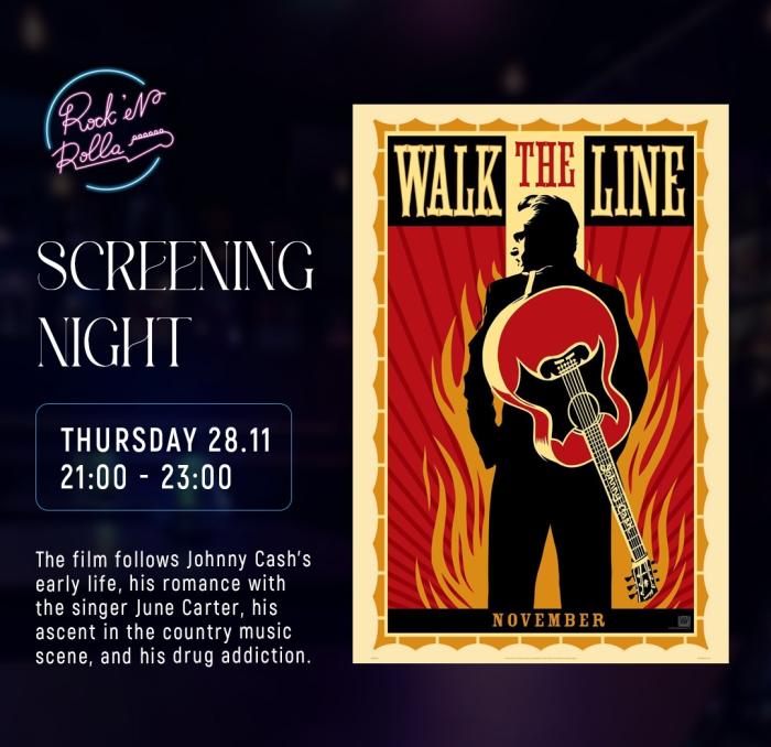 Walk the line screening night